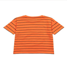 Load image into Gallery viewer, Orange Striped TShirt