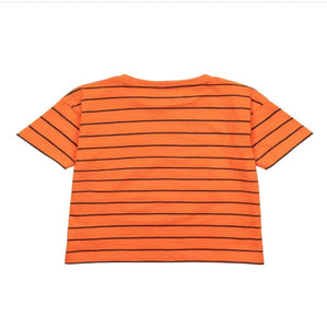 Orange Striped TShirt